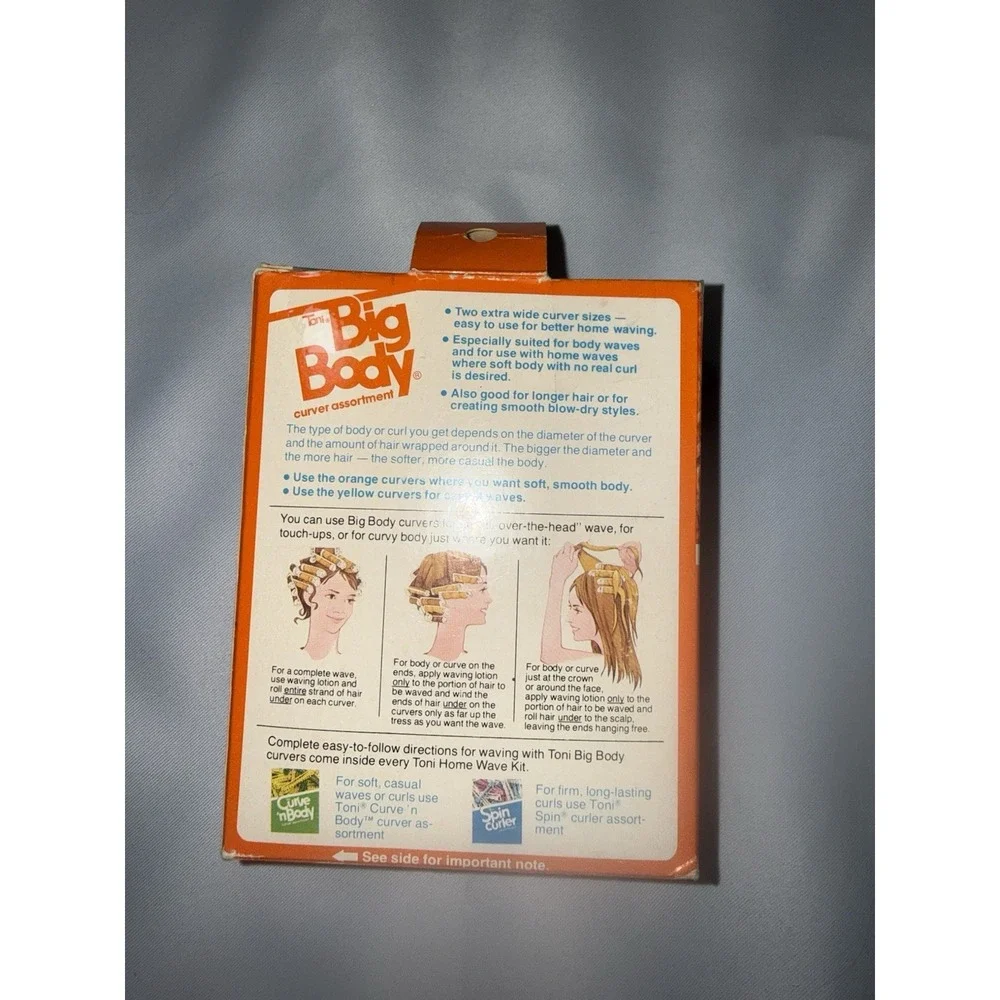 Toni Big Body Curver‎ Assortment Hair Curlers Rollers Perm 24 Vintage 80s Prop